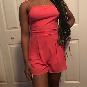 Miss Avenue Pink Romper